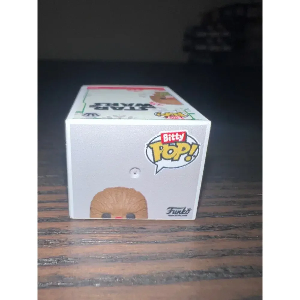 BITTY Nutcracker Chewbacca 1-Inch Funko Pop Star Wars Movies Christmas Holidays